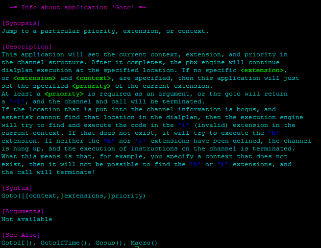 Dialplan di Asterisk: application Goto Dialplan di Asterisk: application Goto